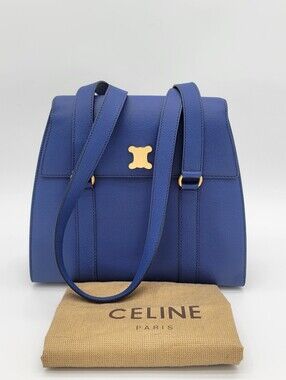 Vintage Celine Triomphe Shoulder Bag